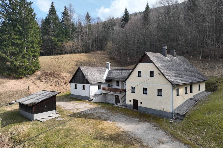 Besichtigungstag, am 9. + 10. April , nur mit Voranmeldung möglich! - Gemütliches Landhaus in Alleinlage, Haus-kauf, 285.000,€, 3214 Scheibbs