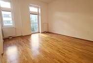 UNBEFRISTET, 79 m2 Altbau mit 6 m2 Balkon, Wohnküche, 2 Zimmer, gefördert, 1. Liftstock, Bernhardtstalgasse