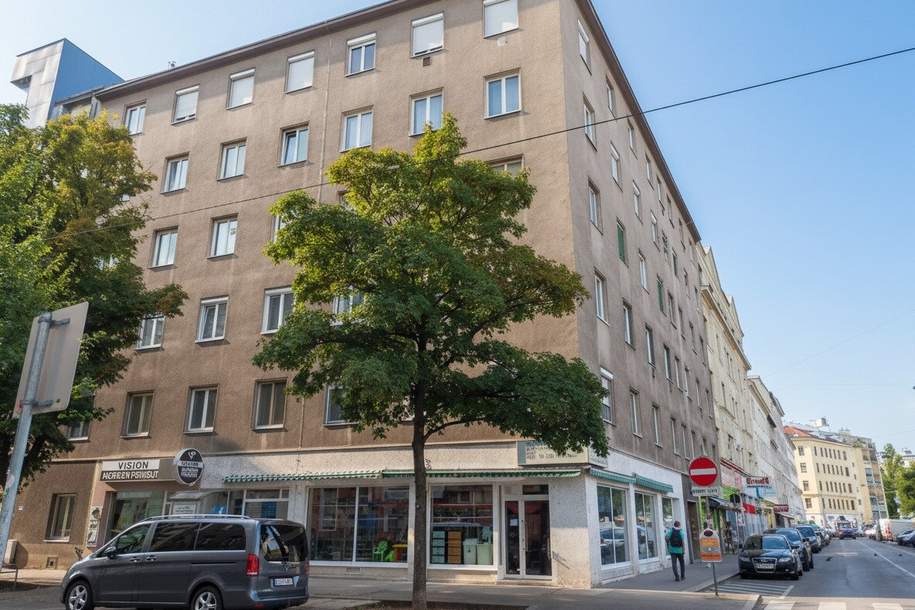 3,36% RENDITE - 3 Geschäftslokale beim Hannovermarkt, Gewerbeobjekt-kauf, 798.000,€, 1200 Wien 20., Brigittenau