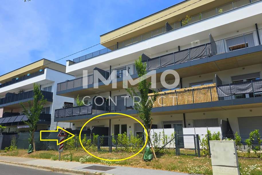 Neuwertige 2 Zimmer GARTEN-Wohnung mit überdachter Terrasse - Pirchäckerstraße 36 - Top 7, Wohnung-miete, 626,54,€, 8053 Graz(Stadt)