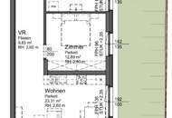 moderne 2-Zimmer-Gartenwohnung in zentraler Lage - Top A2