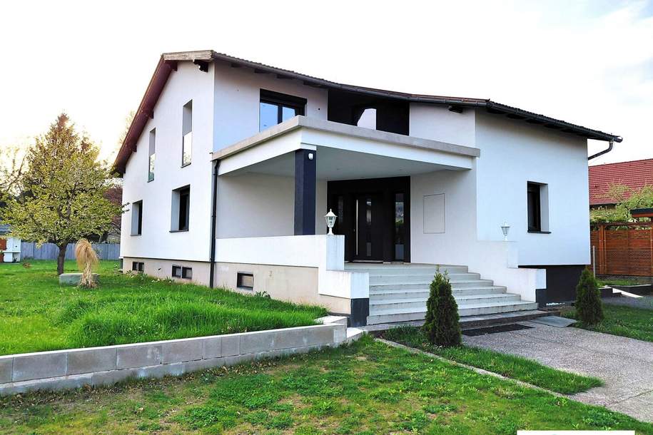 Elegantes Einfamilienhaus mit großzügigem Garten, Terrasse und Garage, Haus-miete, 1.750,00,€, 3441 Tulln