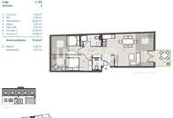 AKTIONSPREIS! Provisionsfreier 3-Zimmer-Erstbezug im Dachgeschoß mit Südwestbalkon