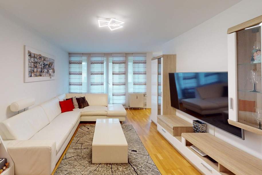 3-Zimmer-Wohnung mit Loggia &amp; Garagenplatz, Wohnung-kauf, 375.000,€, 1210 Wien 21., Floridsdorf