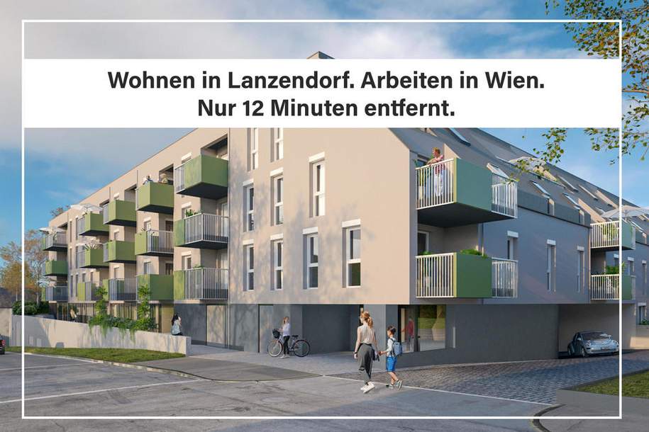 einen Katzensprung von Wien entfernt, Wohnung-kauf, 325.000,€, 2326 Bruck an der Leitha