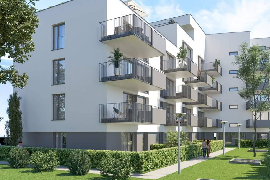 Moderne Praxisfläche in Wels - Erstbezug mit Top-Ausstattung und Tiefgarage - Ideal für Büro oder Praxis, Gewerbeobjekt-kauf, 414.000,€, 4600 Wels(Stadt)