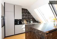 9 Zimmer Penthouse-Duplex | 360°-Panoramablick über Wien | zwei Garagenplätze | Sauna