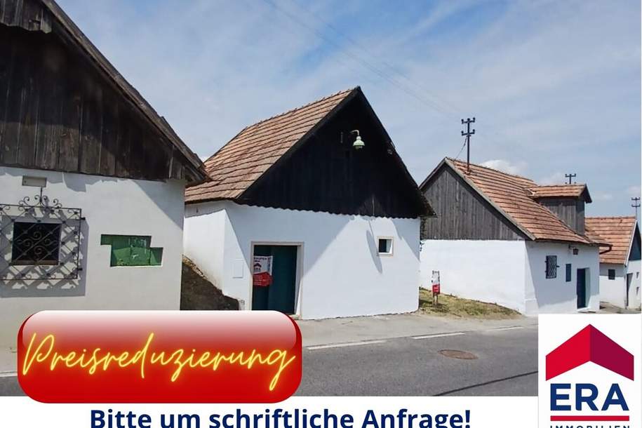Preisreduzierung: Charmantes Presshaus mit Weinkeller – Ihr Rückzugsort im Weinviertel, Gewerbeobjekt-kauf, 29.900,€, 2170 Mistelbach