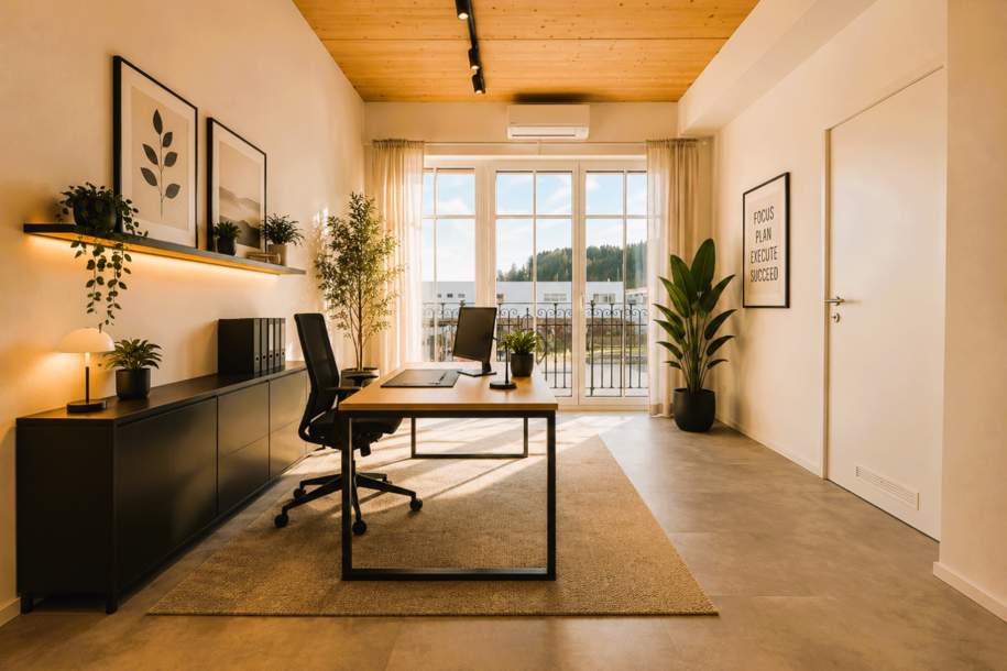 Moderne Premium-Büro-/Praxisfläche mit repräsentativem Charakter, Gewerbeobjekt-miete, 2.830,00,€, 5204 Salzburg-Umgebung