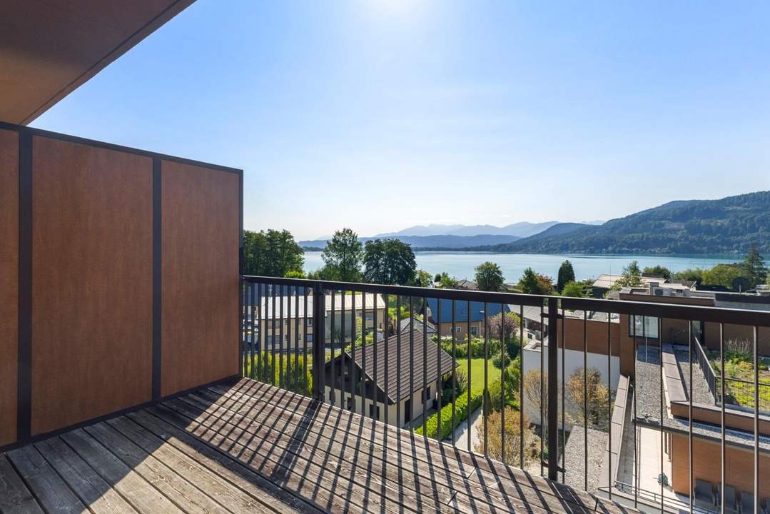 Exklusives Appartement mit Terrasse und Seezugang in Krumpendorf