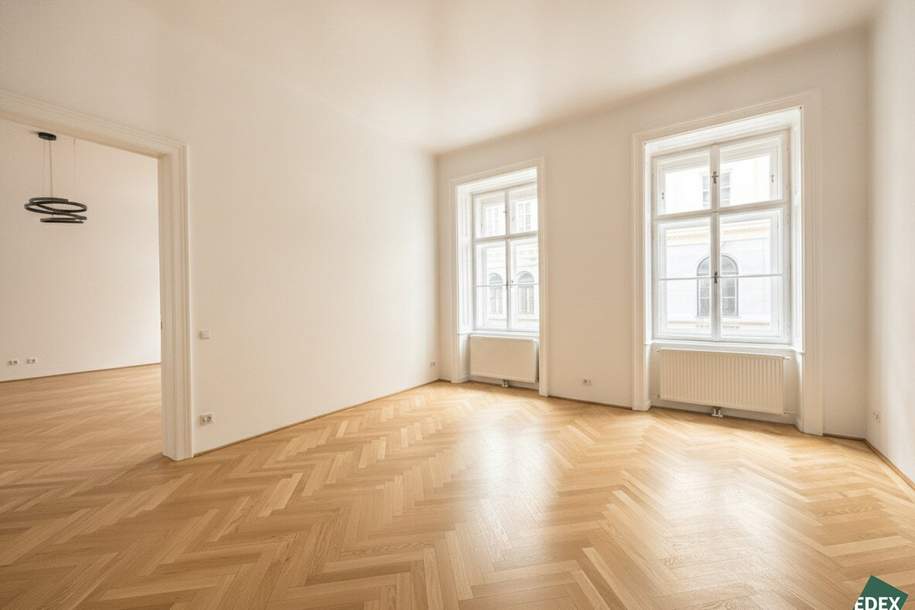 Repräsentatives Altbau-Büro beim Burggarten, Gewerbeobjekt-miete, 2.491,67,€, 1010 Wien 1., Innere Stadt