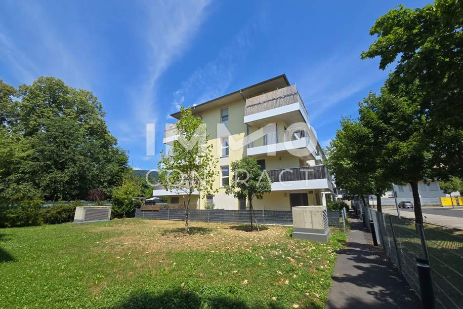 Neuwertige, geförderte 2 Zimmer-Wohnung mit Balkon in Eggenberg - Eckertstraße 56a - Top 33, Wohnung-miete, 679,03,€, 8020 Graz(Stadt)