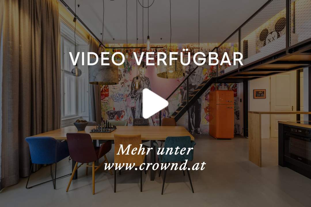 Loft für Designliebhaber in bester Innenstadtlage in 1010 Wien - inklusive Weinkeller!