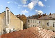 ROOFTOP TOWNHOUSE | Einzigartige 3-Zimmer Dachgartenwohnung komplett in den Innenhof gerichtet | Luft-Wärme-Pumpe plus Klimaanlage