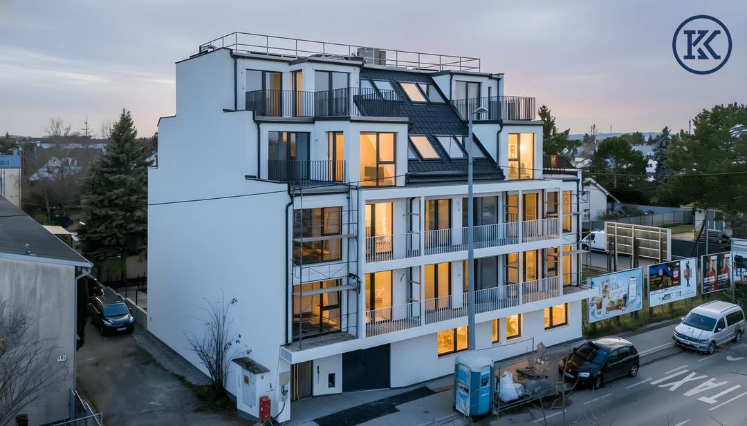 2-Zimmer-Wohnung mit beeindruckender 24 m² Dachterrasse!