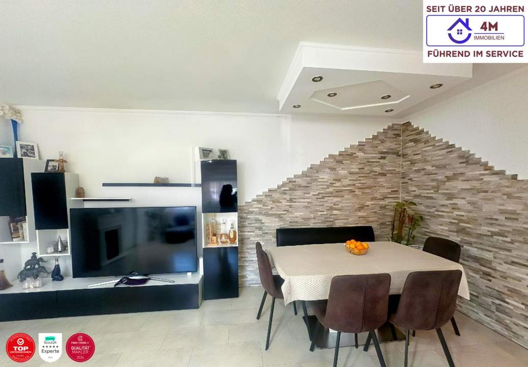 Wohnen auf einer Ebene – hell und ruhig