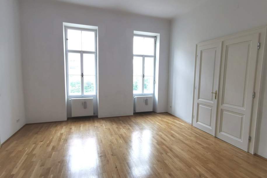 UNBEFRISTET - Schöne und helle 4-Zimmer Altbauwohnung mit separater Küche, Loggia, Abstellraum und Kellerabteil in Grünruhelage, Wohnung-miete, 2.350,00,€, 1180 Wien 18., Währing