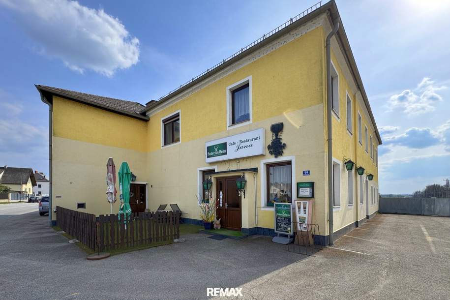 Wohnhaus mit Gastronomiebetrieb und Zimmervermietung, Haus-kauf, 490.000,€, 2263 Gänserndorf