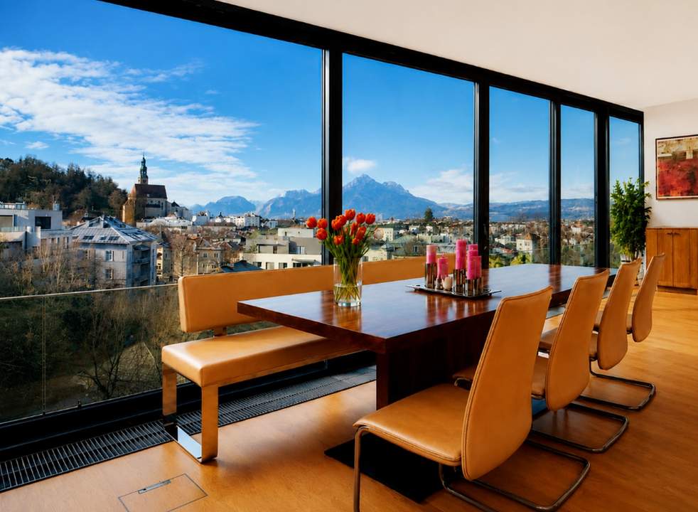 Ein Penthouse im Zentrum von Salzburg mit bis zu 3 Garagen: auch als Office
