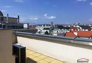 Traumhafte, große Dachterrassenwohnung nahe der Mariahilfer Straße (Mietbeginn 01.03.2026)