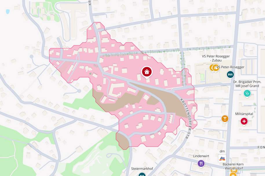 Wohnkomfort in ruhiger Lage | 3 Zimmerwohnung, Wohnung-miete, 696,22,€, 8052 Graz(Stadt)