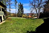 Großflächiges Grundstück mit Weitblick