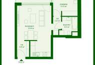 Hier wächst Ihr Kapital - mit Grünblick! Absolute Ruhelage + Nachhaltigkeit + Photovoltaik + Wärmepumpe! Hofseitiger Balkon + Energieeffizienz + Perfekte Anbindung und Nahversorgung! Jetzt zugfreifen!