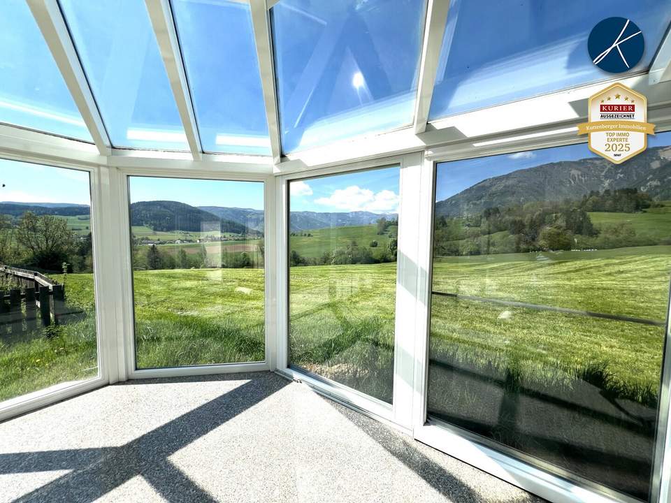 Großzügiges Landhaus in herrlicher Grünruhelage! Feriendomizil mit viel Platz zum Wohnen, Arbeiten und Entspannen!
