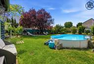 Einfamilienhaus mit großem Garten, sehr guter öffentlicher Anbindung und ausgezeichneter Infrastruktur in der Nähe des Badesees.