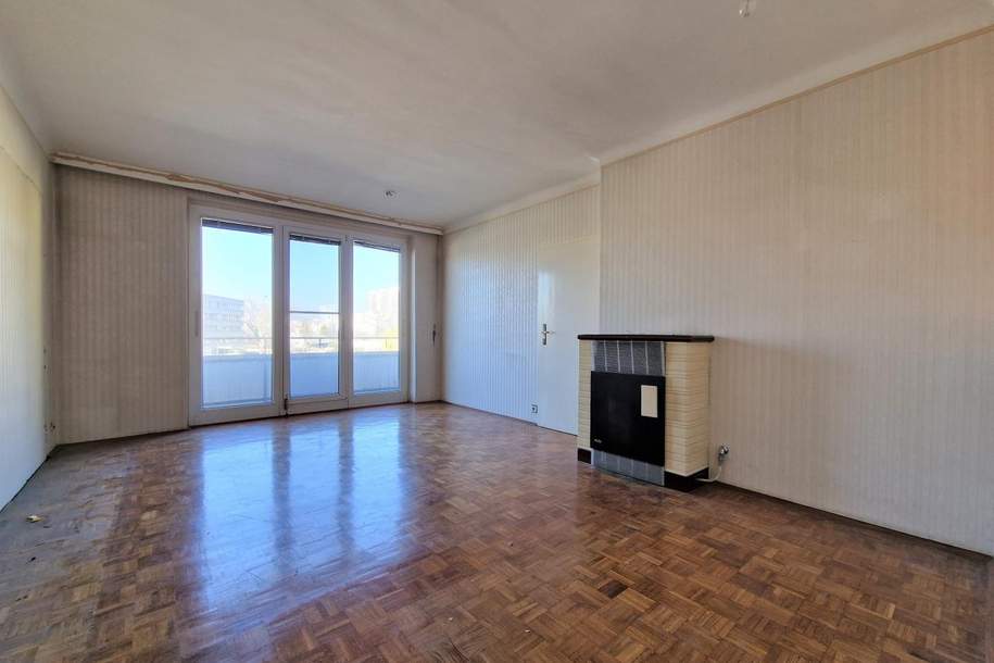 3.OG: Sanierungsbedürftige 2-Zimmer Wohnung mit großer Loggia in U-6 Nähe!!, Wohnung-kauf, 209.000,€, 1200 Wien 20., Brigittenau