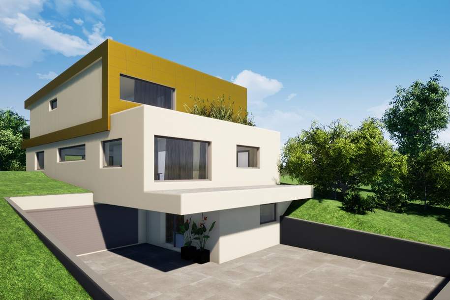 1953m² Grundstücksfläche - direkt am Bisamberg - Stadtvilla mit parkartigen Garten - privat Zugang zum Wald - Grünblick - Ruhelage, Haus-kauf, 3.260.000,€, 2102 Korneuburg