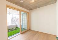 VILLAGE IM DRITTEN | KLIMATISIERTE 3-ZIMMER WOHNUNG MIT EIGENGARTEN UND TERRASSE | ANLEGER
