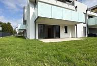 Traumhafte 3 Zimmer Gartenwohnung | Blumengasse - ERSTBEZUG | ca. 23 m² Terrasse & ung.150 m² Eigengarten | zzgl. Tiefgaragenstellplatz | Top D4