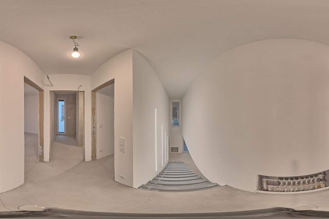 "Modernes Einfamilienhaus vor Fertigstellung"