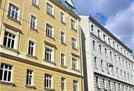 UNBEFRISTET, gepflegte 47 m2 Altbau mit 27 m2 Garten/Terrasse, 2 Zimmer, Kochnische, Wannenbad, Parketten, Randhartingergasse