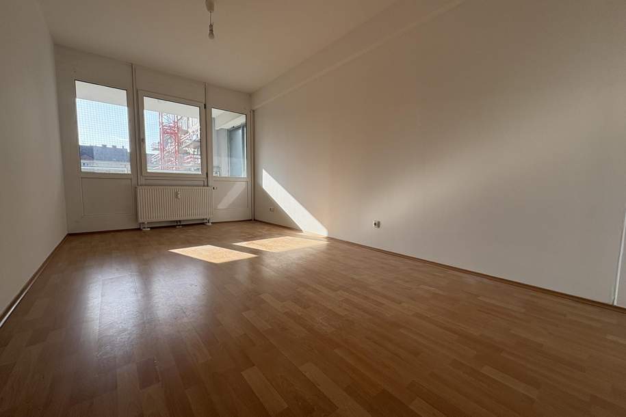 Charmante 2-Zimmer-Wohnung mit Loggia in ruhiger Innenhoflage, Wohnung-miete, 896,21,€, 4020 Linz(Stadt)