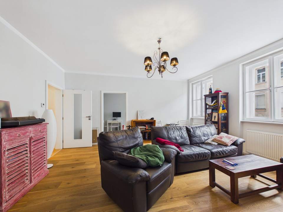 Ihre Chance auf ruhiges Wohnen mitten in Wien, 1030 - 3-Zimmer-Altbauwohnung nahe Belvedere