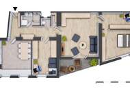 Wohnen mit Freiraum: Helle Wohnung mit Loggia und Grünblick in Brunn am Gebirge | ZELLMANN IMMOBILIEN