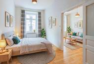 Lichtdurchflutete 65 m² Altbauwohnung in gut angebundener Ruhelage