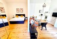 Kleine Wohnung - Großes Business! Ruhige Hoflage + Top sanierter Erstbezug + Voll und geschmackvoll möbliert + Wunderschönes Altbauhaus + Beste Anbindung!