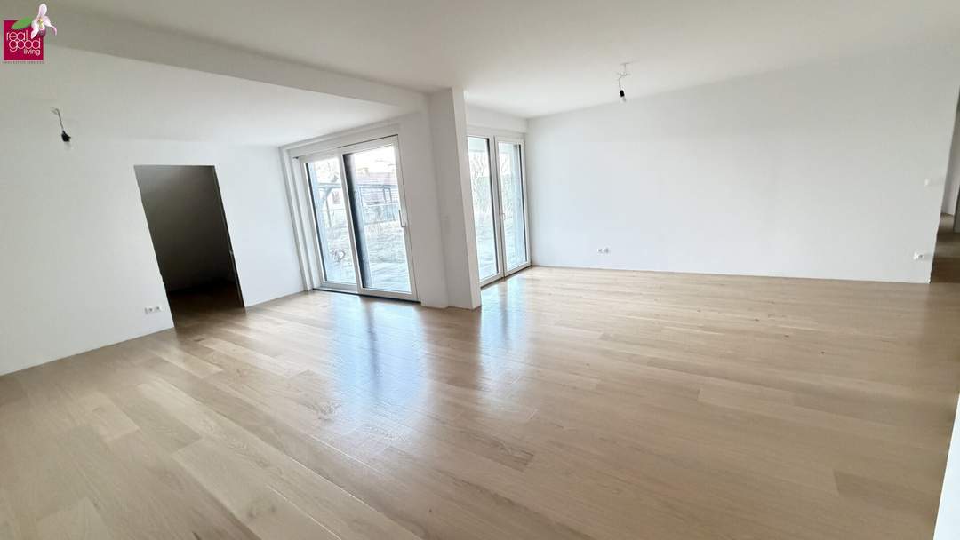 Exklusive Gartenwohnung in Hietzing – 158 m² Neubau mit 48 m² Terrasse &amp; 65 m² Eigengarten