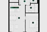 Helle 2-Zimmer-Wohnung mit Balkon und durchdachtem Grundriss