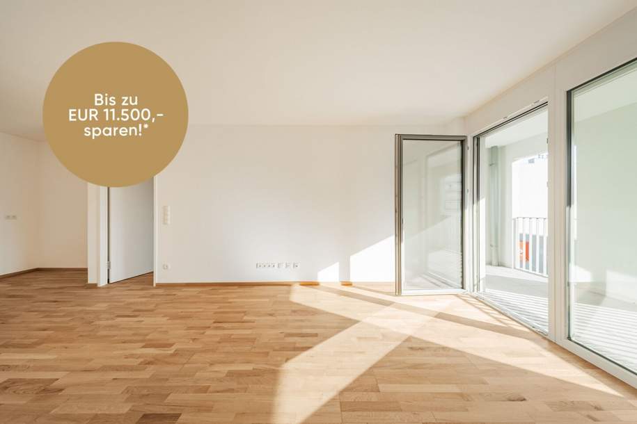 Wohnen am Puls der Stadt – Perfekt geschnittene 3-Zimmer Neubauwohnung, Wohnung-kauf, 459.400,€, 1120 Wien 12., Meidling