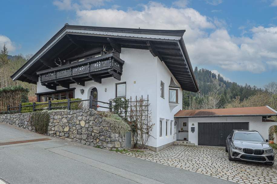 Einfamilienhaus am Fuße des Hahnenkamm an der Skipiste, Haus-miete, 2.500,00,€, 6370 Kitzbühel