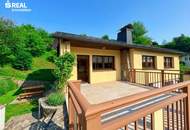 Hochwertiger, voll möblierter Bungalow mit Garten und Garage