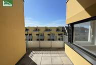 LEO 131 - Moderne Wohnung mit sonniger Hof-Terrasse im Niedrigenergiehaus! Anbindung zum Bahnhof Floridsdorf, nahe Siemens und Grünflächen