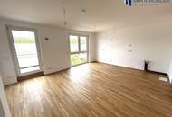 Moderne 2-Zi Erstbezugswohnung mit Balkon und Terrase, Garage in 1220 Wien mit klimaaktiv Bronze Zertifikat