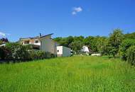 Idyllisches Baugrundstück mit Ganztagssonne am Waldrand – Ruhelage nur 5 km von Wien!