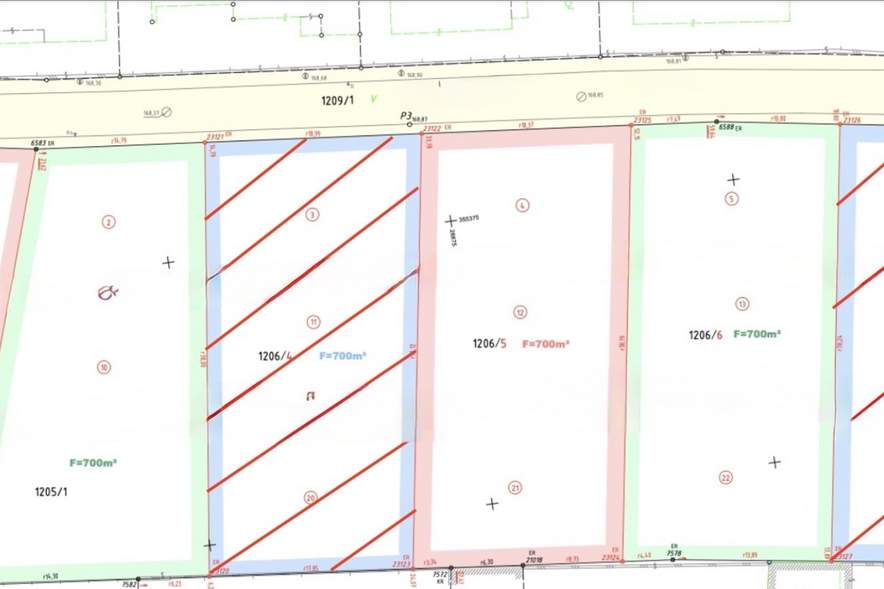 Mehrfach Bebaubar, kein Bauzwang, 700 qm Grundstücksfläche in Gänserndorf-Stadt, nähe Kindergarten!, Grund und Boden-kauf, 266.000,€, 2230 Gänserndorf