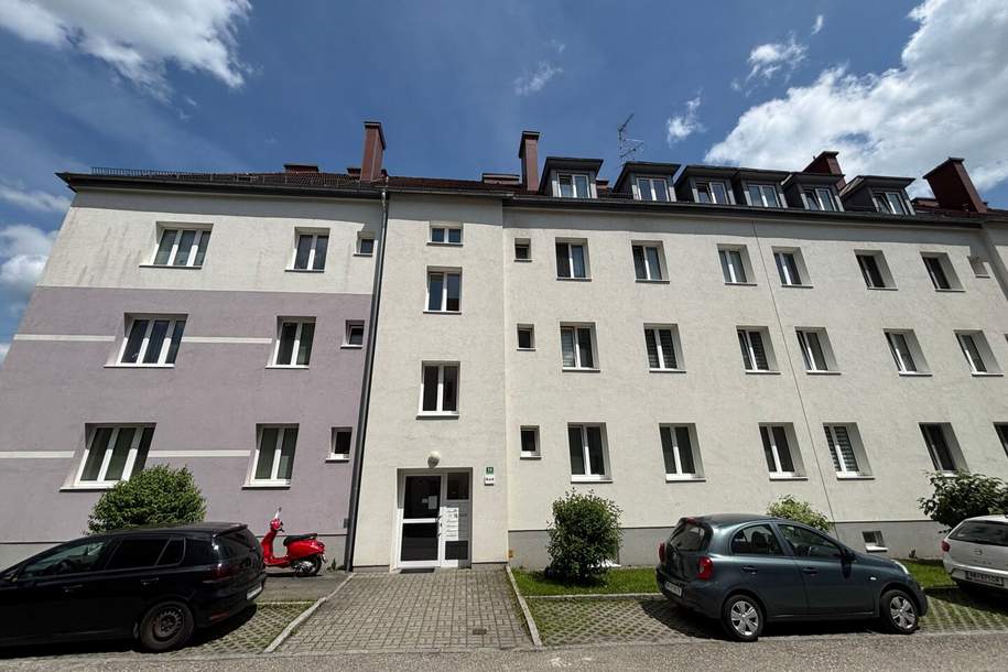 3-Zimmer-Wohnung in Braunau – frisch saniert mit neuem Badzugang und Balkon, Wohnung-miete, 622,50,€, 5280 Braunau am Inn